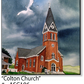 ASC106 "Colton Church" ceramic coaster