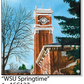 ASC127 "WSU Springtime" ceramic coaster