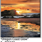 ASC134 "Oregon Coast Glow" ceramic coaster