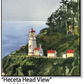 ASC135 "Heceta Head view" ceramic coaster