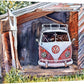 “Barn Find Bus” An Original watercolor or a signed Giclee art print - by Andy Sewell