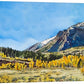 "Gold in the Boulders" - a 52"x24" signed edition giclee art print  from an original watercolor