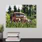 "Ford in the Forest" signed edition Giclee Reprod. of old rusty Ford in the Forest