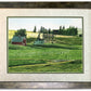"Uniontown Sunset" -A ltd. edition Giclee reprod. from a watercolor of the Northwest Palouse country landscape  - by Andy Sewell