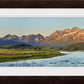 "Salmon River Sunrise" - Canvas or Paper Giclée art print from oil painting of Idaho's Salmon River and Sawtooth Mtn. Backdrop.
