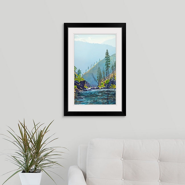 "Middlefork Wonder" - an Original or signed edition art print capturing Idaho's awesome Middlefork  of the Salmon River.