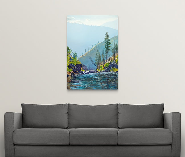 "Middlefork Wonder" - an Original or signed edition art print capturing Idaho's awesome Middlefork  of the Salmon River.