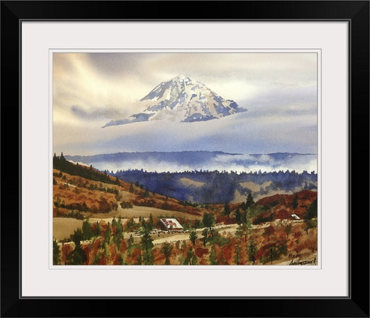 "The Ranch at Mt. Hood" signed edition Giclee Reprod. of a Mt. Hood
