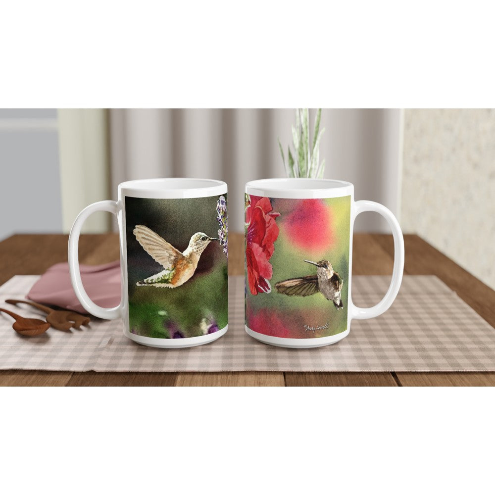 "Little Hummers" Hummingbird Coffee Mug