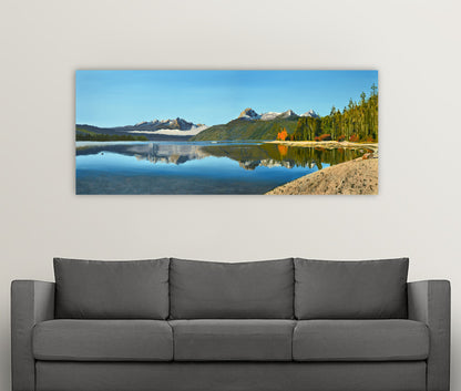 "Redfish Reflections” -  - 72"x30" - Canvas or art paper Giclée prints from oil painting.