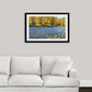 "River Gold" - 38x58 Original oil on Canvas or Giclée art print of a popular Idaho river in the fall