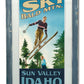 Vintage Look Ski Poster/Print "Ski Baldy" from Original watercolor
