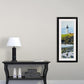 "Reflecting the Light- 12"x 30" Open ed. Giclee reprod. of Original oil painting of Yaquina Head Lighthouse reflecting - by Andy Sewell